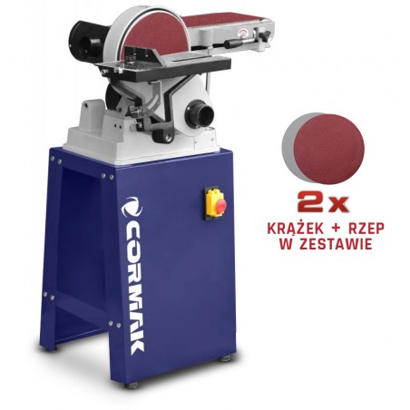 Belt and Disc Sander CORMAK BDS 6x9 230V Vertical-Horizontal