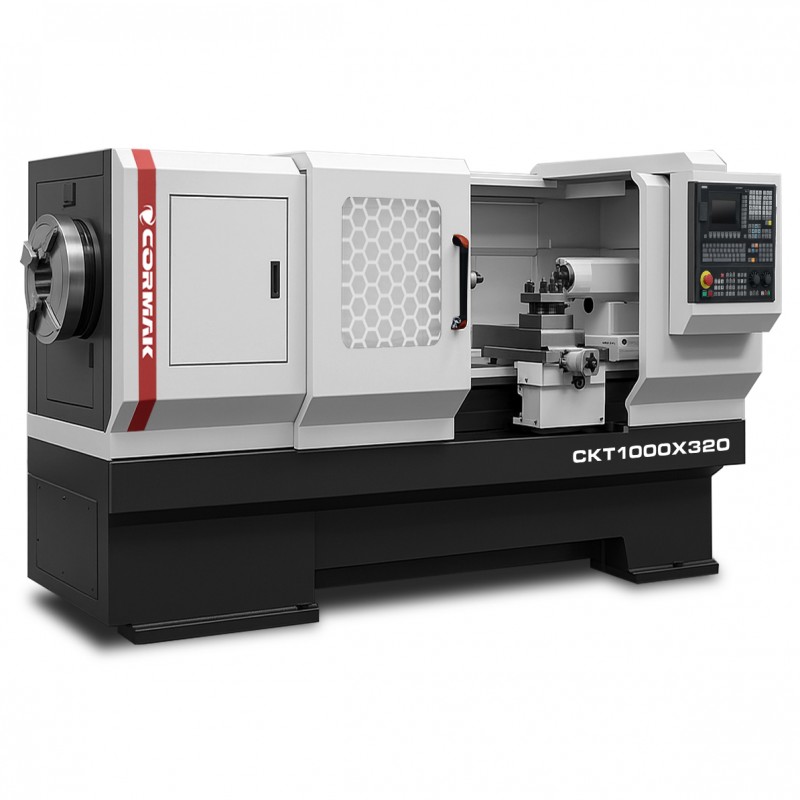 Tornio CNC per tubi CORMAK CKT1000x3000 passaggio mandrino 320mm SIEMENS SINUMERIK - 