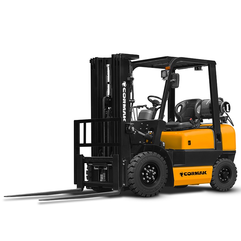 Wózek widłowy masztowy LPG DUPLEX WS35L30 (udźwig 3500 kg, podnoszenie 3000 mm) - 