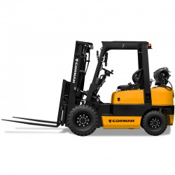 LPG Forklift Truck CORMAK WS25L30 DUPLEX 2500kg 3000mm - 