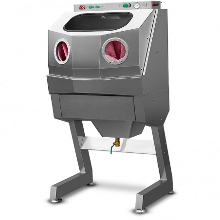 Nassstrahlkabine aus Edelstahl CORMAK KDPM190 INOX
