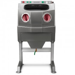 Nassstrahlkabine aus Edelstahl INOX KDPM190 - 