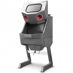 Nassstrahlkabine aus Edelstahl CORMAK KDPM190 INOX - 