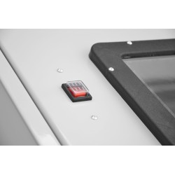 Sabbiatrice a cabina 350L con apertura laterale CORMAK KDP350 + aspiratore DC15 - Piaskarka kabinowa 350 L