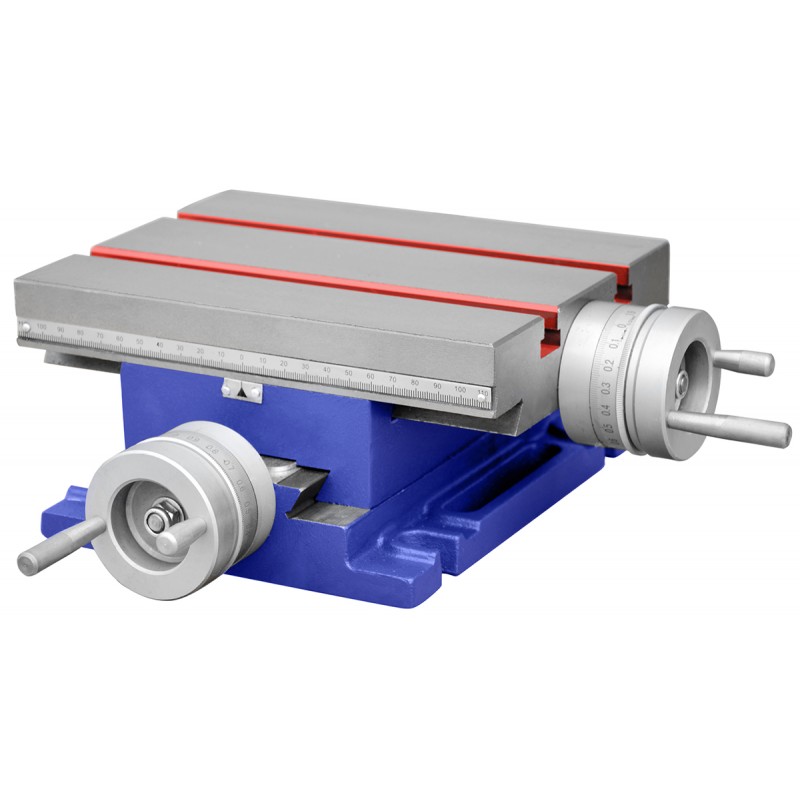 Tavola a croce di precisione CORMAK KP202 225x175mm per trapani e fresatrici - Stół krzyżowy 225X175 mm