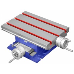 Tavola a croce di precisione CORMAK KP203 330x220mm per trapani e fresatrici - Stół krzyżowy 330X220 mm