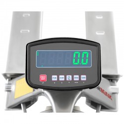 Stainless Steel Pallet Truck with Electronic Scales CORMAK SP2000-304 2000kg (Electric Lift and Drive) - 