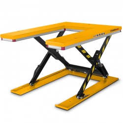 Elektrischer Scherenhubtisch CORMAK TAU1000 (Tragkraft 1000kg, Hubhöhe 860mm) - 