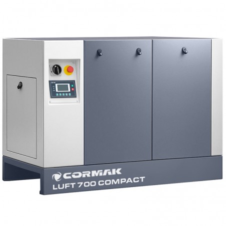 Satz Schraubenkompressor LUFT 700 COMPACT 5,5 kW – 650 L/min mit Kältetrockner