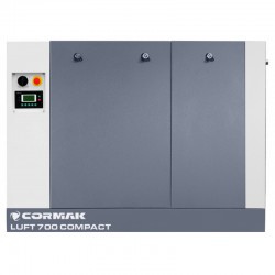 Sprężarka śrubowa Kompresor śrubowy z osuszaczem - LUFT 700 COMPACT 5,5kW - 650 L/min - 