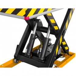 Elektrischer Scherenhubtisch CORMAK TA2000 (Tragkraft 2000kg, Hubhöhe 1000mm) - 