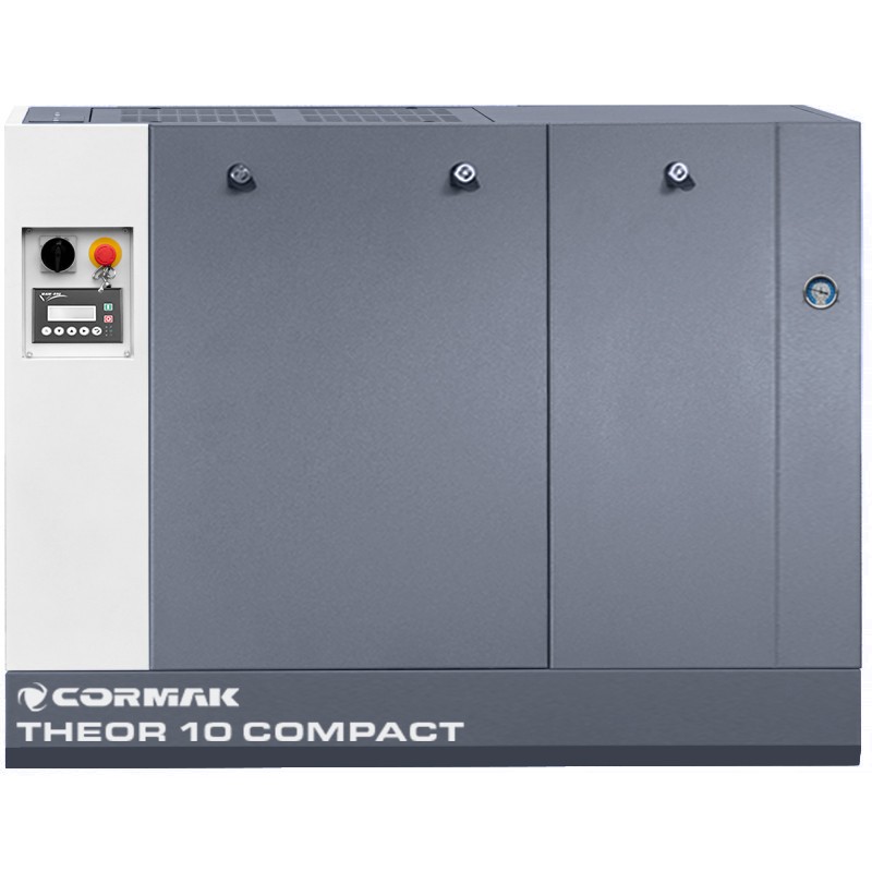Sprężarka śrubowa z osuszaczem CORMAK THEOR 10 950 L/min. - 7,5kW - 10 bar