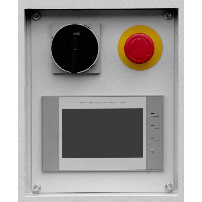 Sprężarka śrubowa z osuszaczem falownikiem i zbiornikiem 500L - THEOR 20 COMPACT - 15kW - 2000 L/min.