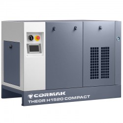 High-Pressure Screw Compressor CORMAK THEOR H1520 COMPACT 15kW 20bar with Air Dryer and 1000L Air Receiver ( Air Tank) - 