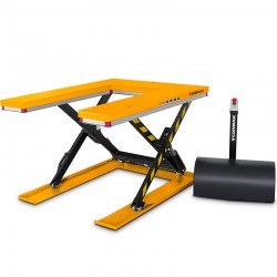 Elektrischer Scherenhubtisch CORMAK TAU1000 (Tragkraft 1000kg, Hubhöhe 860mm) - 