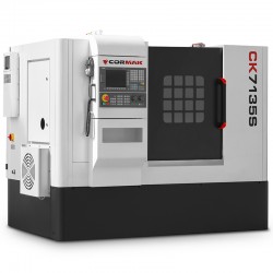 Tornio CNC CORMAK 350x350 mandrino idraulico 12 utensili SIEMENS SINUMERIK 808D - 