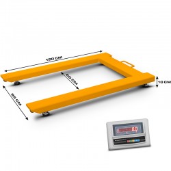 Palettenwaage CORMAK WU2T U-Form (Tragfähigkeit 2000kg) - 