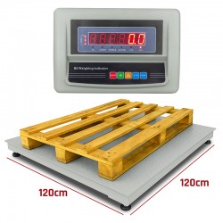 Paletten-Plattformwaage W3T (Tragfähigkeit 3000 kg) - 