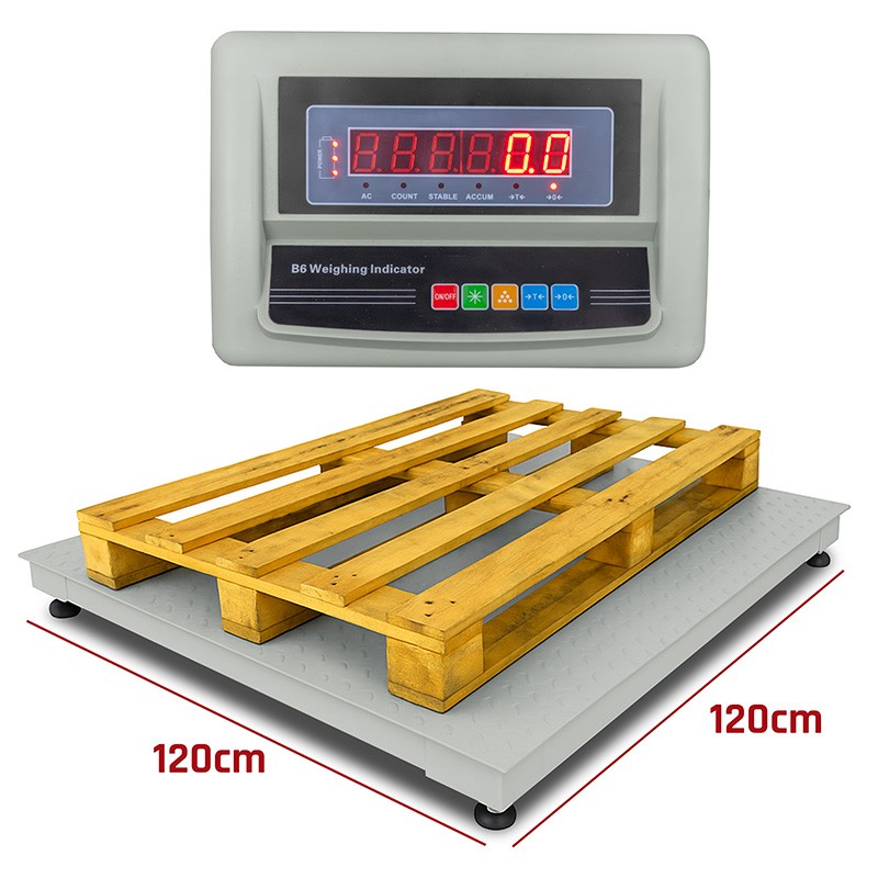 Paletten-Plattformwaage W3T (Tragfähigkeit 3000 kg) - Paletten-Plattformwaage W3T (Tragfähigkeit 3000 kg) -