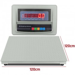 Paletten-Plattformwaage W3T (Tragfähigkeit 3000 kg) - 