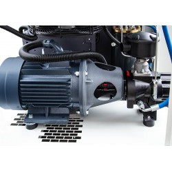 Sprężarka śrubowa z falownikiem LUFT 1000 - 7,5kW - 950 L/min. + Osuszacz ziębniczy N10S + Zbiornik ciśnieniowy pionowy 500 L - 