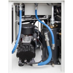 Compressore a vite con inverter CORMAK LUFT 1000 + Essiccatore frigorifero N10S + Serbatoio verticale 500L - 