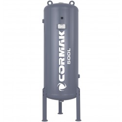 Compressore a vite con inverter CORMAK LUFT 1000 + Essiccatore frigorifero N10S + Serbatoio verticale 500L - 