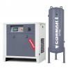 LUFT 700 Compressor Set - 5.5kW - 650L/min.+ Vertical cylinder 270 L