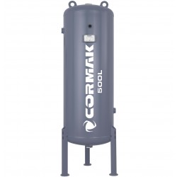 Screw Compressor with IZBERG N10S Dryer and 500L Vertical Tank CORMAK LUFT 700 650L/min 5.5kW - 