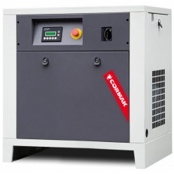 Screw Compressor with IZBERG N10S Dryer and 500L Vertical Tank CORMAK LUFT 700 650L/min 5.5kW - 