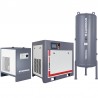 Groupe compresseur THEOR 30 avec inverter - 22kW - 3200 L/min. + déshumidificateur IZBERG N30S + cylindre vertical 1000L
