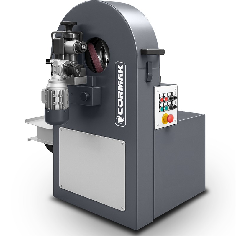 Levigatrice planetaria orbitale a nastro per satinatura e lucidatura tubi CORMAK SPS150 - 