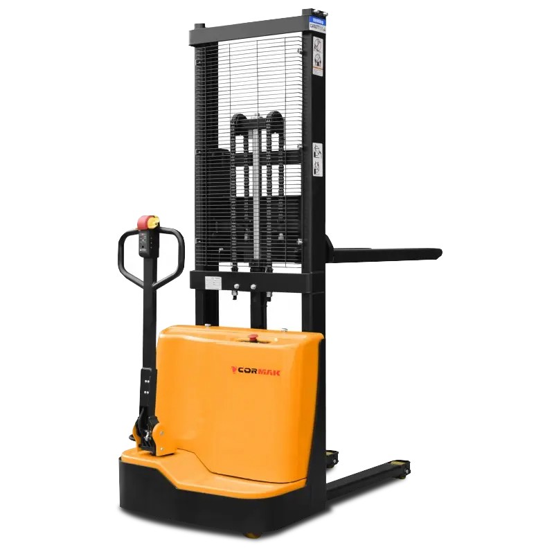 Carrello elevatore a montante elettrico CORMAK Q12E16 (portata 1200 kg, sollevamento 1600 mm)