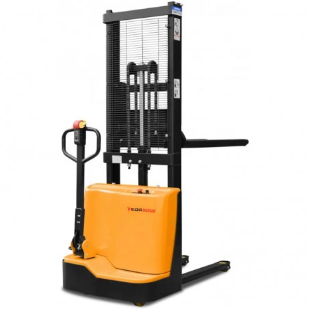 Transpallet elettrico con montante CORMAK Q15E16 (portata 1500kg, sollevamento 1600mm)