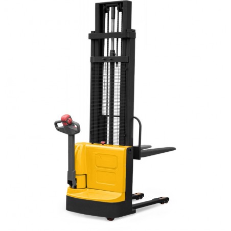 Transpallet elettrico con montante CORMAK Q15E35 (portata 1500kg, sollevamento 3500mm)
