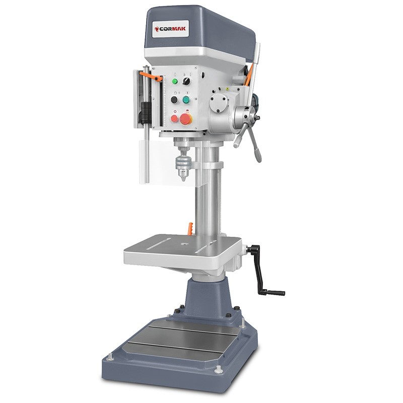 Trapano da banco CORMAK WS20B con avanzamento automatico - 