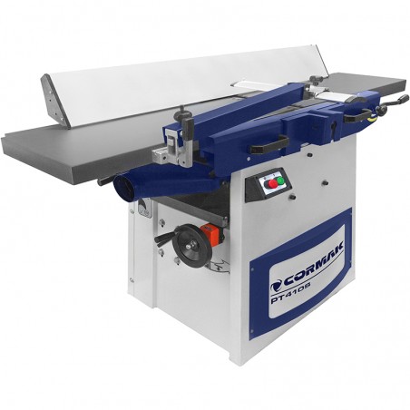 Pialla combinata professionale a filo e spessore CORMAK PT410S con albero a coltelli elicoidali