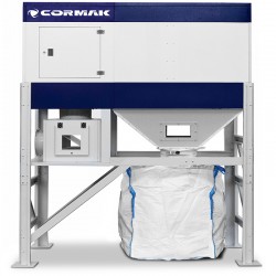 Aspirateur de copeaux et de poussières de bois CORMAK SCV8900 TC BIG-BAG - 