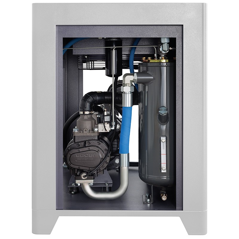 Sprężarka śrubowa LUFT 1500 VSD 11kW 1580 l/min + osuszacz + zbiornik 1000L | CORMAK