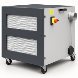 Extracteur de copeaux et de matériaux de remplissage MDC1500 + tuyau de 3 m 100 mm - 