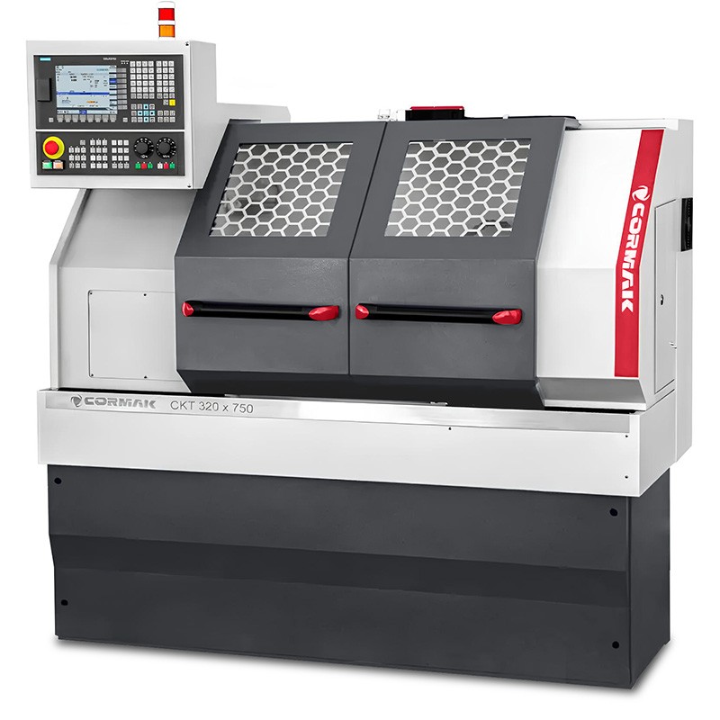 CNC Lathe CORMAK 320x750 Manual Chuck SIEMENS SINUMERIK - 