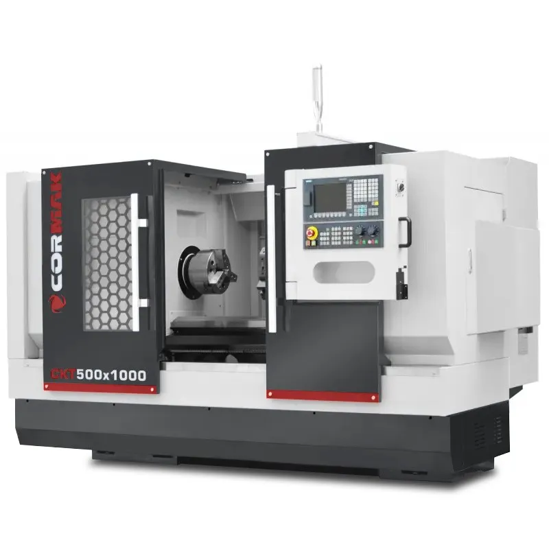 TOKARKA CNC CORMAK 500x1000 UCHWYT HYDRAULICZNY SIEMENS SINUMERIK