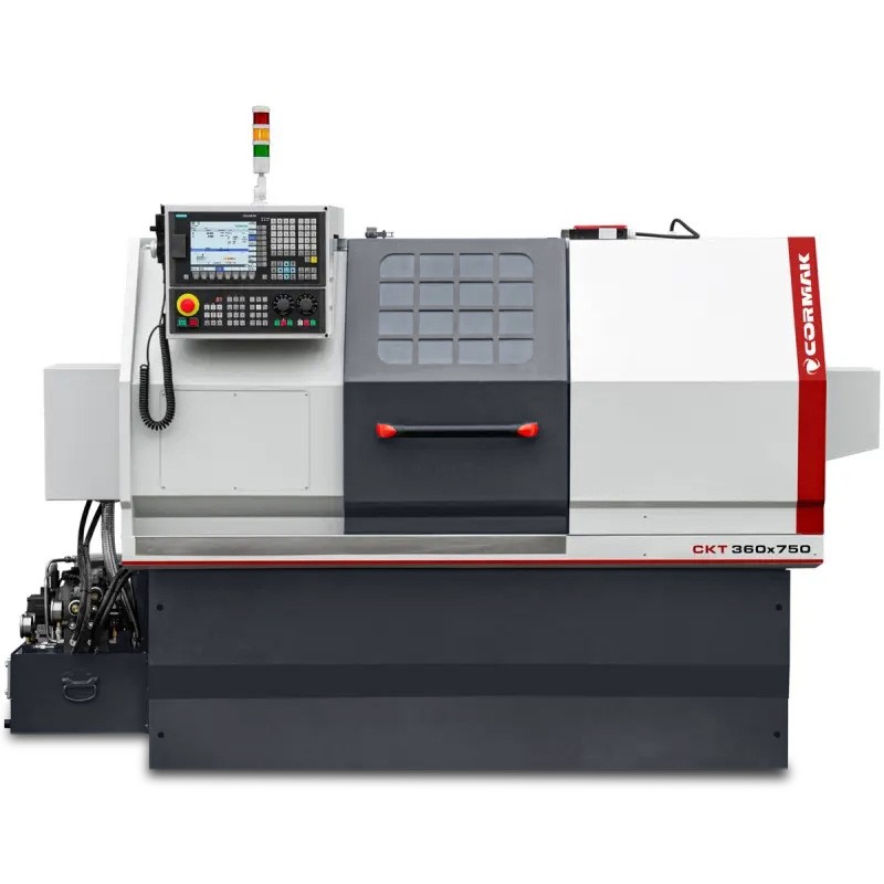 TOKARKA CNC 360x750 UCHWYT HYDRAULICZNY SIEMENS SINUMERIK | Producent CORMAK