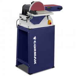 Bandschleif- und Tellerschleifmaschine CORMAK BDS6x10 vertikal-horizontal - 