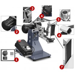 Metal Belt Grinder CORMAK STU50 - 