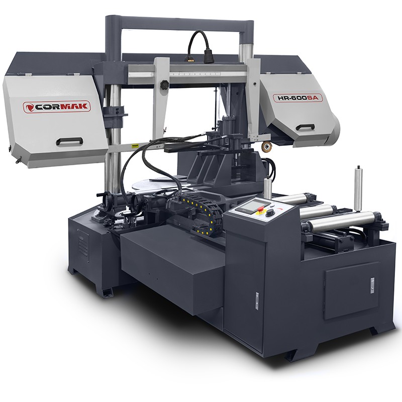 Segatrice a Nastro Automatica a Colonna per Metallo CORMAK HR600SA - 