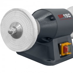 Smerigliatrice - lucidatrice da banco per sbavatura e lucidatura CORMAK SP150 - 