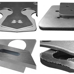 Gratatrice / arrotondatrice bordi a nastro largo per metallo CORMAK SG1000RP - 