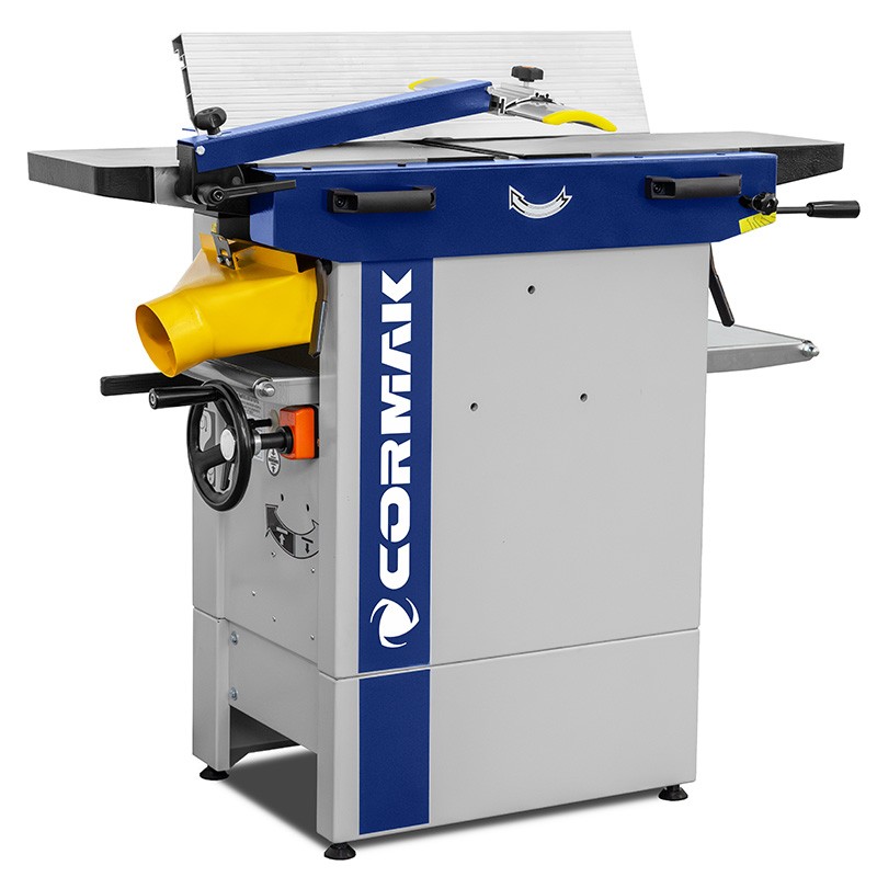 Pialla combinata a filo e spessore CORMAK PT265T 400V con tavoli prolungati - 