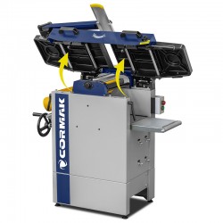 Pialla combinata a filo e spessore CORMAK PT265T 400V con tavoli prolungati - 